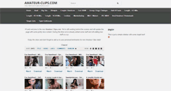 Desktop Screenshot of amateur-clips.com